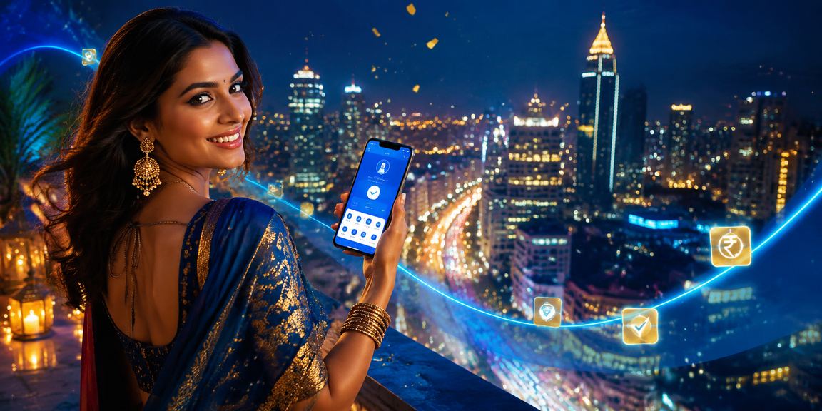 Mobile payment options in Bangalore’s vibrant city street