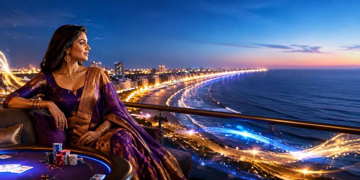 Chennai Marina beachside players engaging with cricket and poker betting